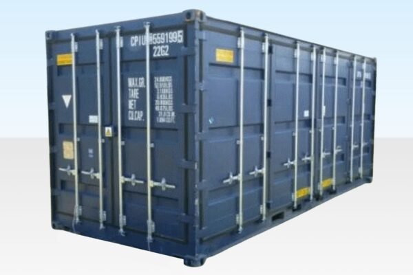 20ft x 8ft Open Side Bunded Open Mesh Floor Store