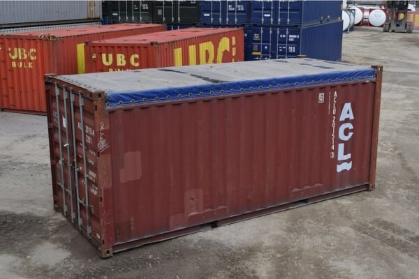 20ft X 8ft Used Shipping Container – Open-Top